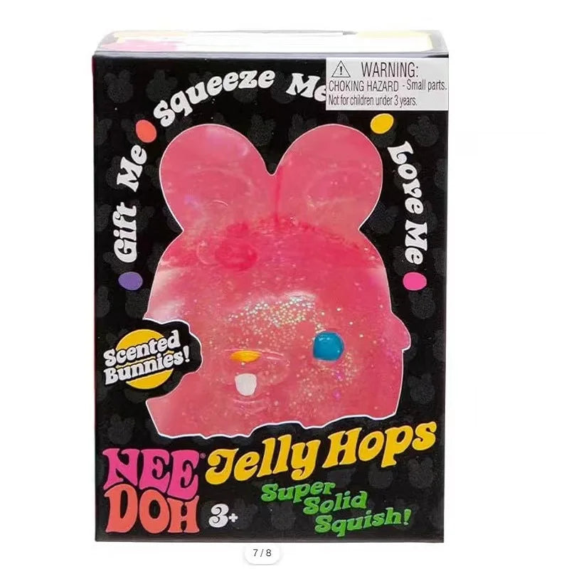 NeeDoh Crystal Bunny Squishy Toy